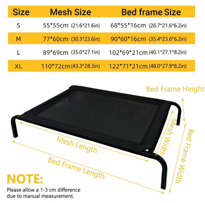 Heavy Duty Raised Dog Bed